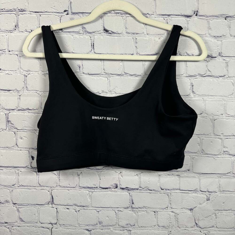 Sweaty Betty Stamina Seamless Sports Bra - Black - Picture 3 of 6